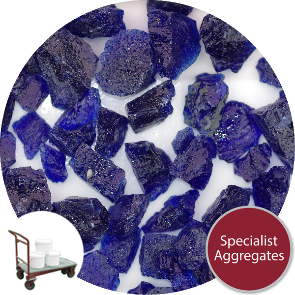 Enviro-Glass Gravel - Cobalt Blue - Click & Collect